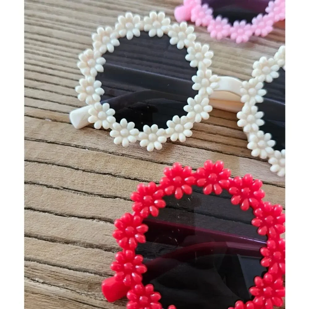 Girls Flower Sunglasses Bundle New